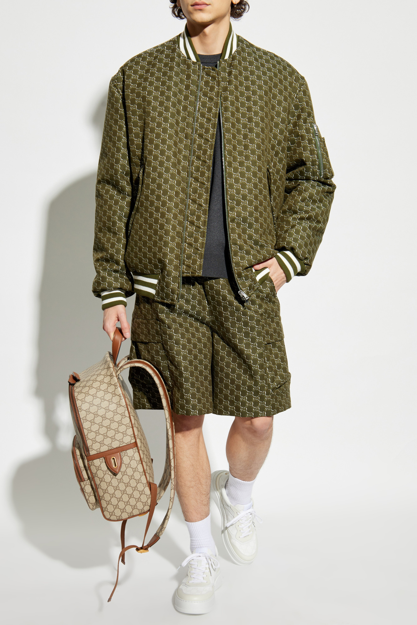 Gucci Padded bomber jacket | Men's Clothing | Vitkac Gucci Padded bomber jacket | Men's Clothing | Vitkac